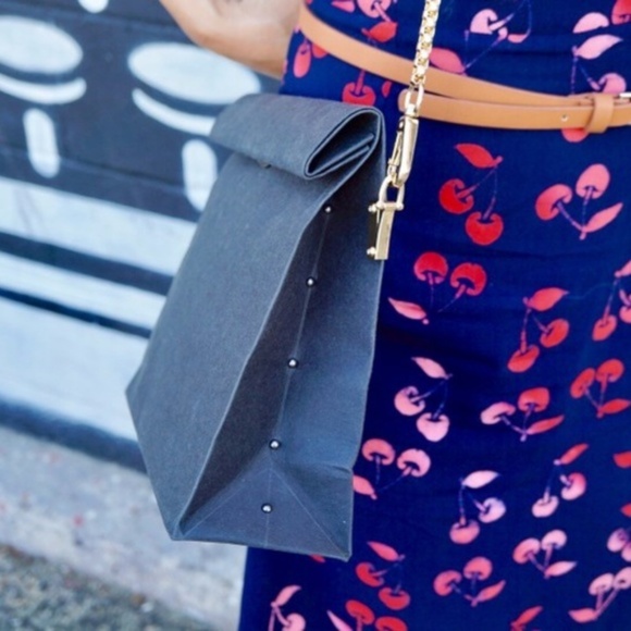 RESERVED- 2 Pink Haley Recycle Fashion Paper Bag - Picture 8 of 8